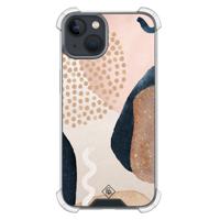 iPhone 13 mini shockproof hoesje - Abstract dots - thumbnail
