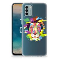 Nokia G22 Telefoonhoesje met Naam Lion Color - thumbnail