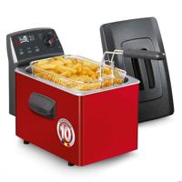 Fritel ST4153RED Friteuse 3L 2200W Rood/Zwart - thumbnail