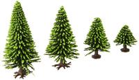 NOCH Hobby 32825 Set bomen Spar 35 tot 90 mm Donkergroen 25 stuk(s) - thumbnail