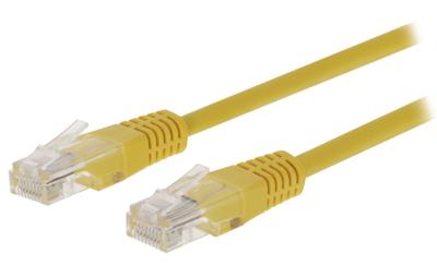 Valueline VLCT85000Y30 Cat5e Utp Netwerkkabel Rj45 (8/8) Male - Rj45 (8/8) Male 3.00 M Geel Valueline VLCT85000Y30 Cat5e Utp Netwerkkabel Rj45 (8/8) Male - Rj45 (8/8) Male 3.00 M Geel