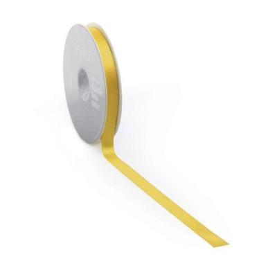 Satijnlint PREMIUM Double face 6mm x 50 meter ocre