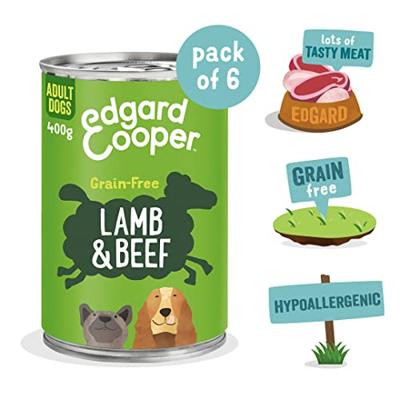 Hond blik lam 400g Edgard & Cooper - Edgard en cooper - thumbnail