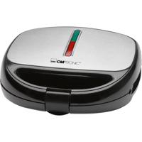 Clatronic ST/WA 3670 sandwich maker 800 W Zwart, Roestvrijstaal - thumbnail