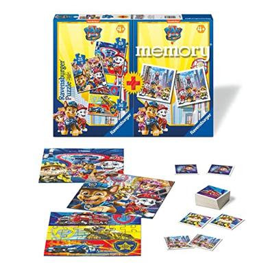Ravensburger PAW Patrol 3-in-1 puzzel met memory - 25/36/49 stukjes