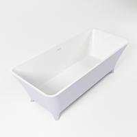 Vrijstaand Bad MONDIAZ LUNDY 170x75cm Kleur Cale / Talc - thumbnail
