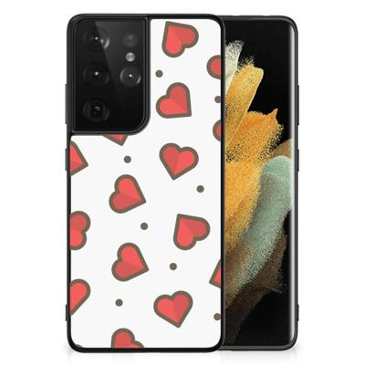 Samsung Galaxy S21 Ultra Back Case Hearts Samsung Galaxy S21 Ultra Back Case Hearts