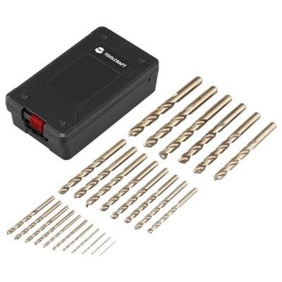 TOOLCRAFT TO-9913152 HSS-Co 5 Metaal-spiraalboorset DIN 338 Cilinderschacht 1 set(s)