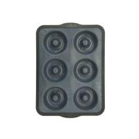 6-donutvorm - ZENKER - 36 x 26 cm - Glasvezel siliconen - Zwart - thumbnail