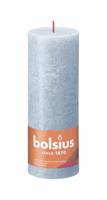 Bolsius rustiekkaars 190/68 lucht blauw - thumbnail