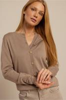 Studio Anneloes Jerry Cardigan 13693 Vest 2200 Latte - thumbnail