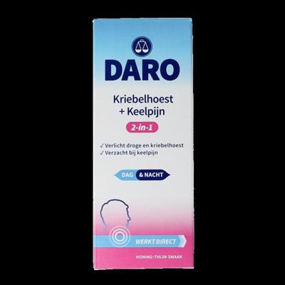 Daro 2 in 1 Kriebelhoest en keelpijn 150 Milliliter