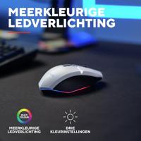 Trust GXT 110W Felox Draadloze Witte Gaming Muis - thumbnail