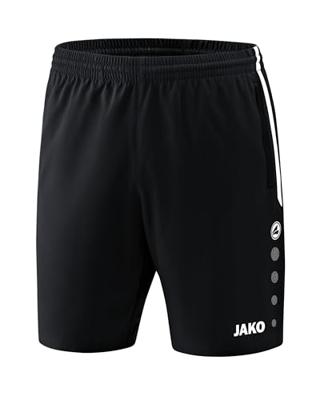 JAKO 6218D Short Competition 2.0 Dames - Zwart/Fluogeel - 34-36