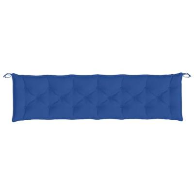 VidaXL Tuinbankkussen 200x50x7 cm oxford stof koningsblauw