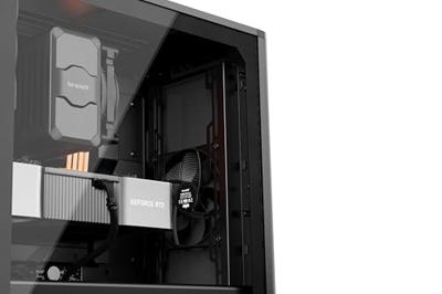 BeQuiet PURE BASE 501 Airflow Window Black Midi-tower PC-behuizing Zwart