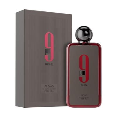 Afnan 9 PM Rebel Edp Spray 100 ml Eau de Cologne Heren Afnan 9 PM Rebel Edp Spray 100 ml Eau de Cologne Heren