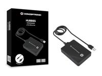 Conceptronic HUBBIES11B interface hub USB 3.2 Gen 1 (3.1 Gen 1) Type-A 5000 Mbit/s Zwart - thumbnail
