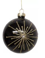 Kerstbal ster zwart Hortus - Hortus - thumbnail