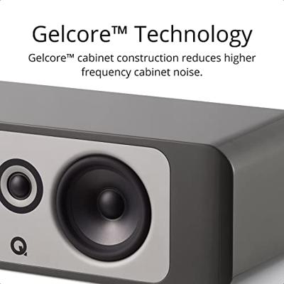 Q Acoustics: Concept 90 centerspeaker - Hoogglans zilver