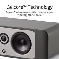 Q Acoustics: Concept 90 centerspeaker - Hoogglans zilver - thumbnail