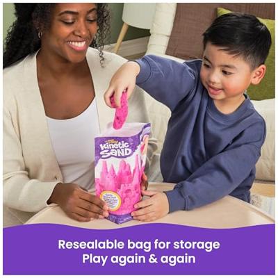 Kinetic Sand speelzand kristal - 907 gram - roze