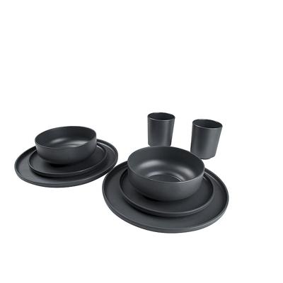 Bo-camp Industrial Patom 100% Melamine 16 Delig Servies