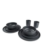 Bo-camp Industrial Patom 100% Melamine 16 Delig Servies - thumbnail