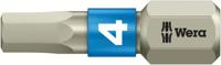 Wera 3840/1 TS Bits Zeskant, RVS, Hex-Plus, 4.0 x 25 mm - 1 stuk(s) - 05071074001 - thumbnail