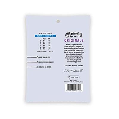 Martin Strings M150 Acoustic Bronze Medium snarenset Martin Strings M150 Acoustic Bronze Medium snarenset