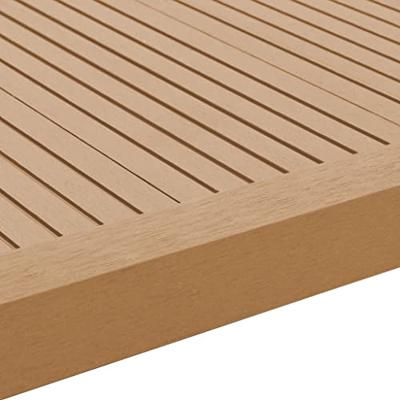 VidaXL Terras hoekplinten 5 st 170 cm hkc teakkleurig