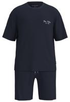 Donkerblauwe Tom Tailor shortama - thumbnail