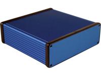 Hammond Electronics 1455T1601BU Universele behuizing 160 x 165 x 51.5 Aluminium Blauw 1 stuk(s) - thumbnail