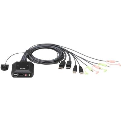 ATEN CS22DP-AT KVM-switch DisplayPort 4096 x 2160 Pixel