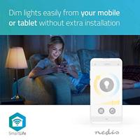Nedis WIFILT10GDA60 Wi-fi Warm Tot Koel Wit Led Filamentlamp Gedraaid E27 A60 5,5 W 350 Lm - thumbnail