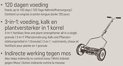 Pokon gazonmest met kalk 3-in-1 125 m2 - thumbnail