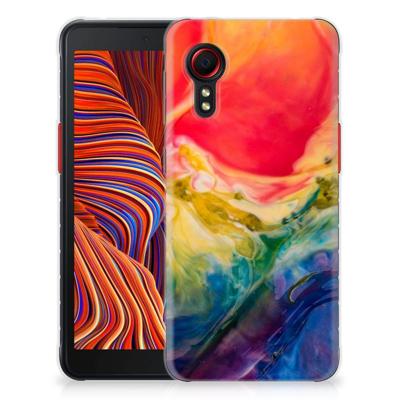 Smartphone hoesje Samsung Galaxy Xcover 5 Watercolor Dark Smartphone hoesje Samsung Galaxy Xcover 5 Watercolor Dark