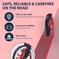 HUDORA scooter first 200 rood - thumbnail