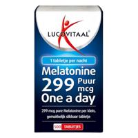 Lucovitaal Melatonine Puur 0.299mg Tabletten - thumbnail