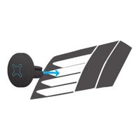 Steun voor mobiele telefoons Mobilis 044021 Zwart - thumbnail