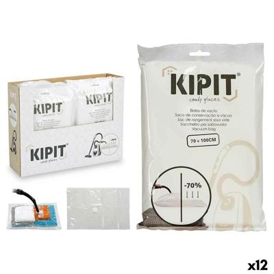 Vacuüm zakken Kipit Transparant Plastic 20 x 30 x 3 cm 70 x 100 cm (12 Stuks)