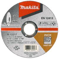 Makita Accessoires Doorslijpschijf 125x1,6mm RVS - B-46931 - B-46931 - thumbnail