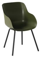 Hartman Sophie Rondo Organic tuinstoel Moss green - thumbnail