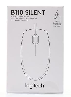 Logitech b110 silent muis - thumbnail