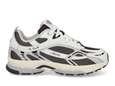 Mercer The Re-Run white silver 800 brown multi bruin maat 37