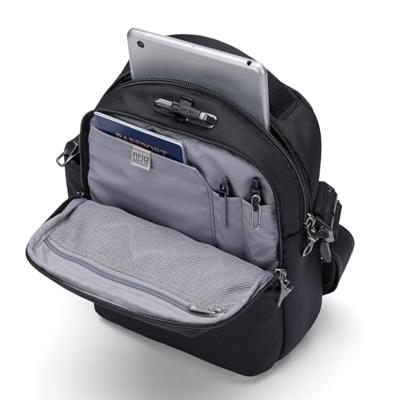 Pacsafe V Tour Crossbody schwarz Laptoptas Geschikt voor max. (laptop): 27,9 cm (11) Zwart