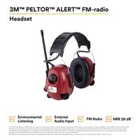 3M Peltor Alert M2RX7A2-01 Impuls-oorkap 32 dB 1 stuk(s) - thumbnail