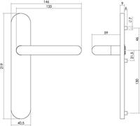Intersteel DeurklinkRond blind RVS - 0035.129511 - thumbnail