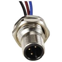 TRU COMPONENTS TC-12833060 Sensor/actuator inbouwstekker M12 Aantal polen (sensoren): 3 Stekker, inbouw 0.5 m 1 stuk(s) - thumbnail