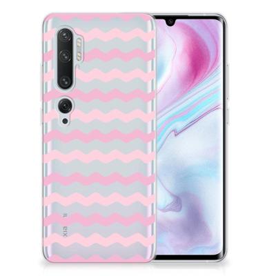Xiaomi Mi Note 10 Pro | TPU bumper | Waves Roze Xiaomi Mi Note 10 Pro | TPU bumper | Waves Roze